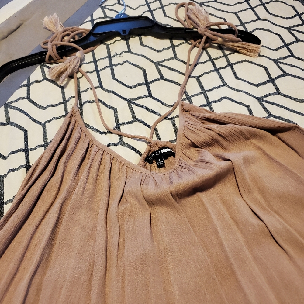 Open back jumpsuit